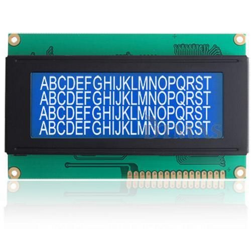 Дисплей LCD 2004 синий