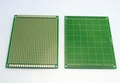 Макетная плата печатная 10 х 15 см 1.5мм шаг 2.54 PCB односторонняя зеленая