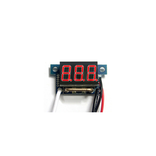 Амперметр LED 0.36" DC 0-10A 4-30V 0.1% 5mΩ красный
