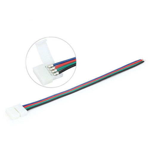 Коннектор для гибких RGB светодиодных лент 10 мм 4P