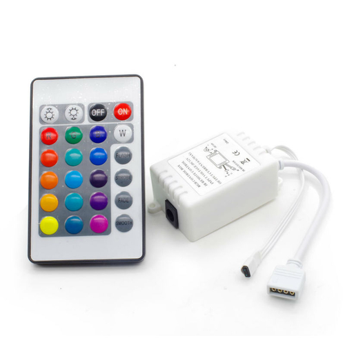 Контроллер RGB 12 В 72 Вт с ИК пультом 24 кнопки