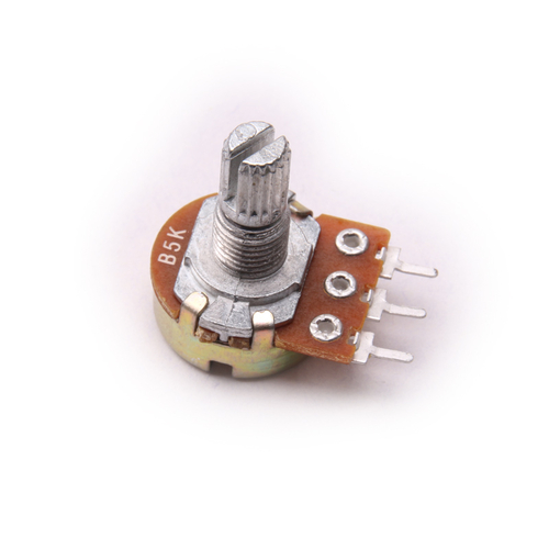 Резистор переменный WH148 B5K (5 кОм) 0,5 Вт