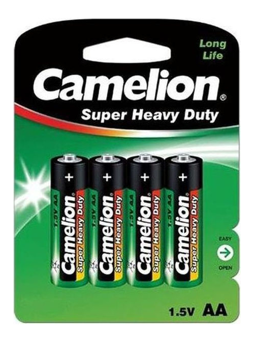 Элемент питания Camelion Super heavy duty R06-4bl